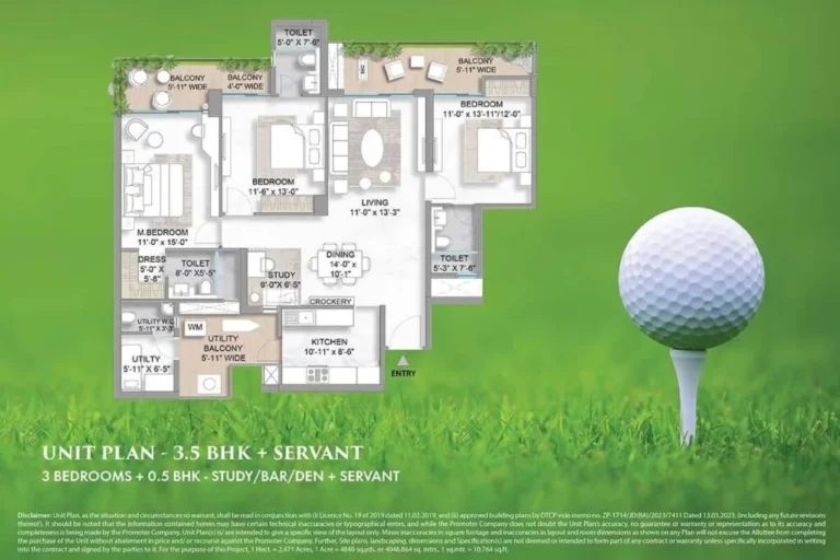 M3M GOLF HILLS 3 M3M-Golf-Hills-3.5-BHK-2090-Sq.ft_-1024x683